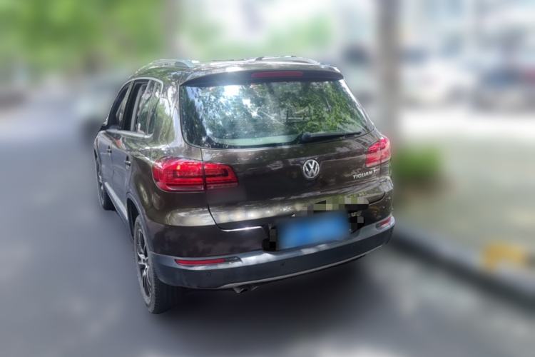 Used Volkswagen Tiguan 2013 1.8TSI Automatic Two-Wheel Drive Luxury Model Rear Left 45 Deg