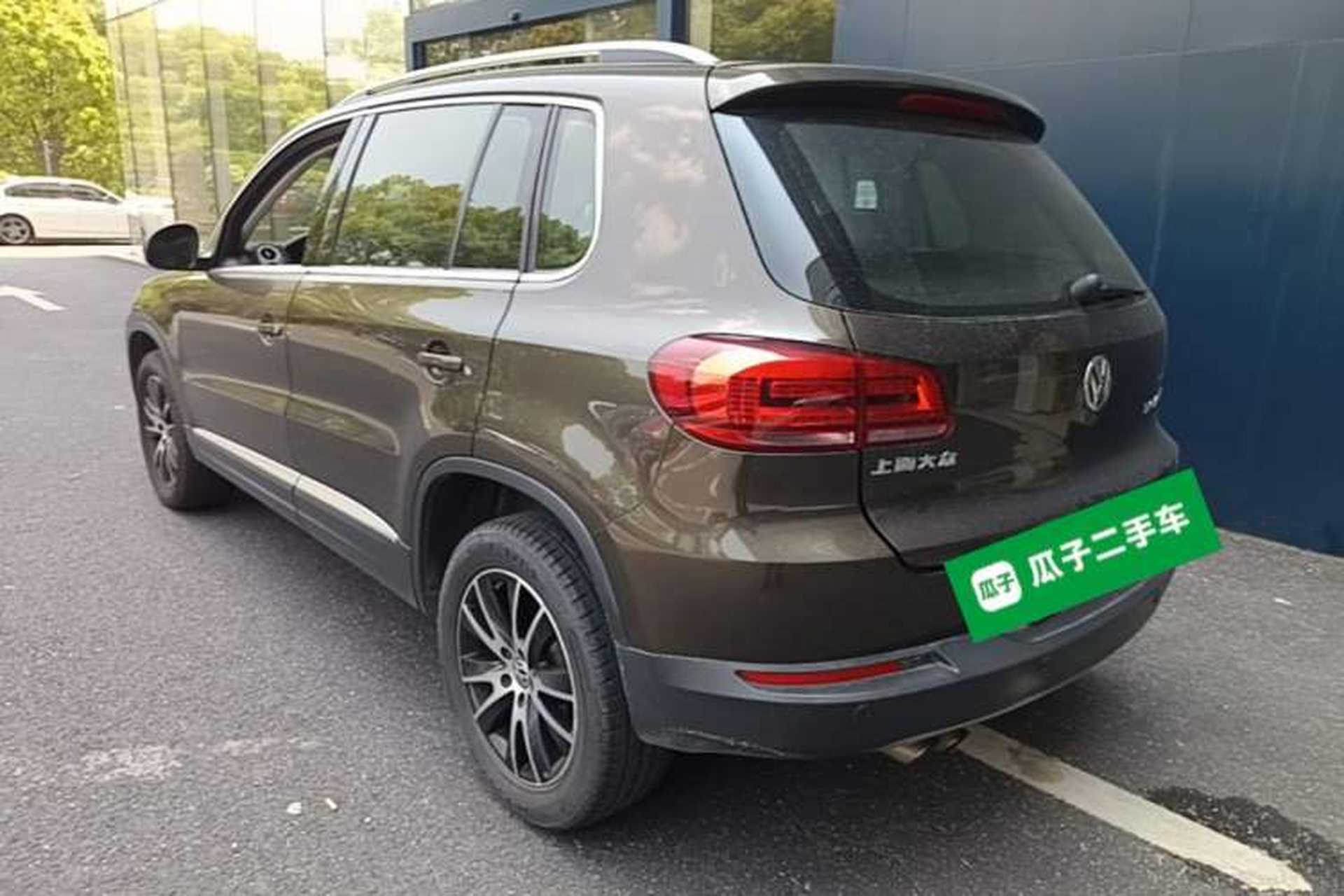 Used Volkswagen Tiguan 2013 1.8TSI Automatic Two-Wheel Drive Luxury Model Rear Left 45 Deg