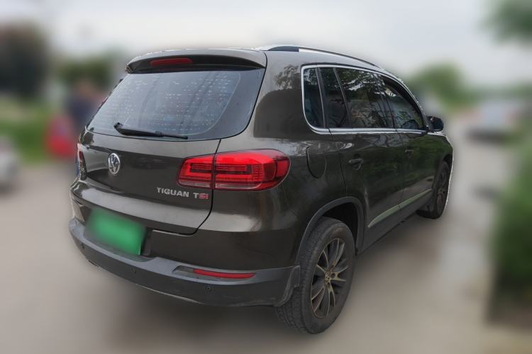Used Volkswagen Tiguan 2013 1.8TSI Automatic Two-Wheel Drive Luxury Model Rear Right 45 Deg