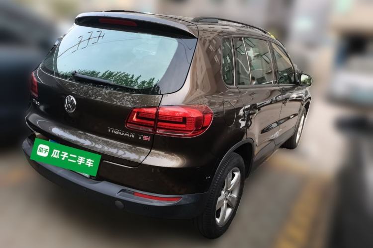 Used Volkswagen Tiguan 2013 1.8 TSI Automatic Two-Wheel Drive Comfort Edition Rear Right 45 Deg