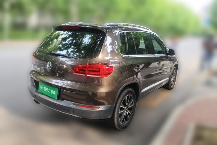 Used Volkswagen Tiguan 2013 1.8TSI Automatic Two-Wheel Drive Luxury Model Rear Right 45 Deg