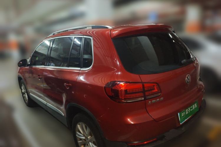 Used Volkswagen Tiguan 2013 1.8TSI Automatic Two-Wheel Drive Luxury Model Rear Left 45 Deg