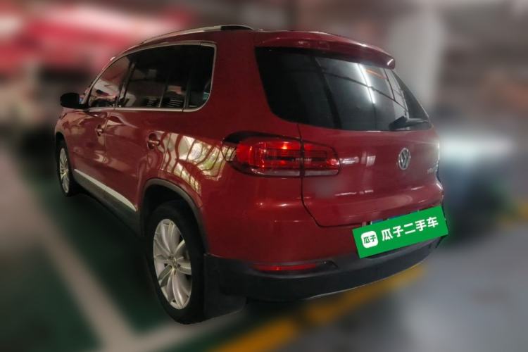 Used Volkswagen Tiguan 2013 2.0 TSI Automatic All-Wheel-Drive Flagship Edition Rear Left 45 Deg
