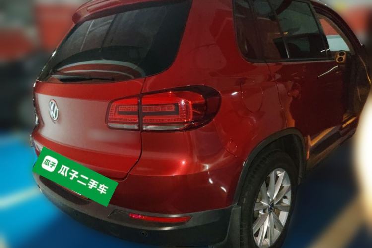 Used Volkswagen Tiguan 2013 1.8 TSI Automatic Two-Wheel Drive Comfort Edition Rear Right 45 Deg