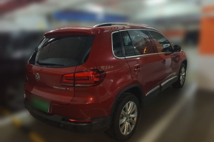 Used Volkswagen Tiguan 2013 1.8TSI Automatic Two-Wheel Drive Luxury Model Rear Right 45 Deg