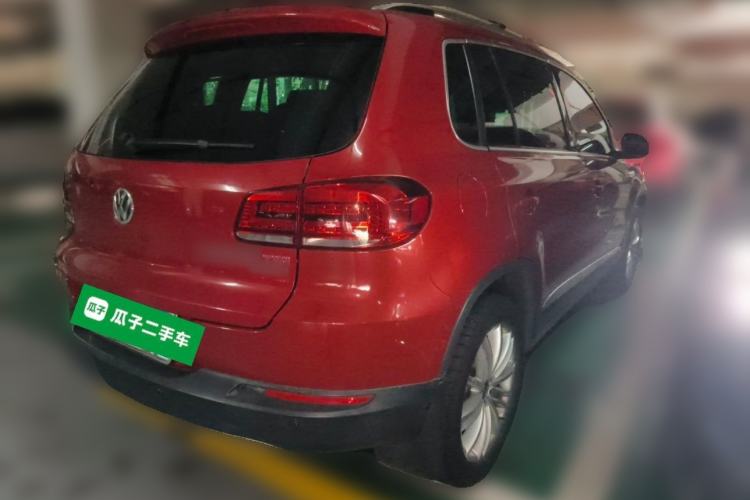 Used Volkswagen Tiguan 2013 2.0 TSI Automatic All-Wheel-Drive Flagship Edition Rear Right 45 Deg