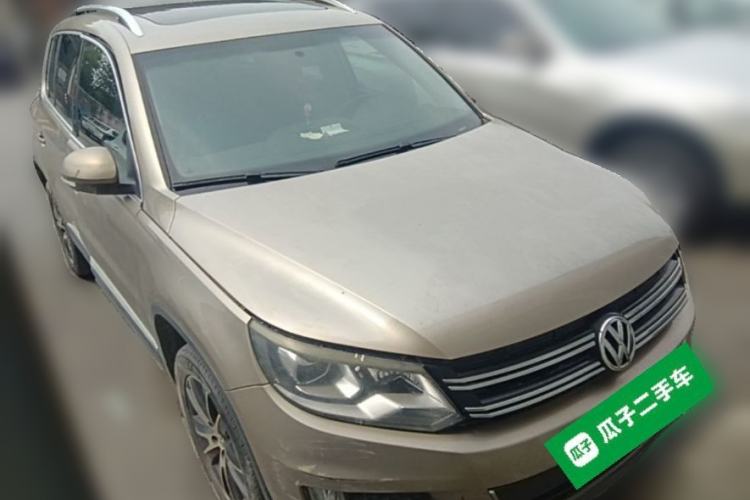 Used Volkswagen Tiguan 2013 1.8TSI Automatic Two-Wheel Drive Luxury Model Front Right 45 Deg