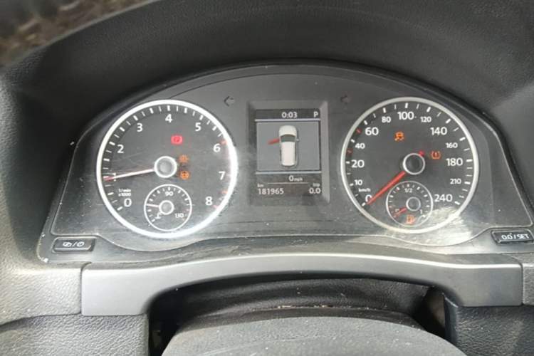 Used Volkswagen Tiguan 2013 1.8TSI Automatic Two-Wheel Drive Luxury Model Instrument Cluster