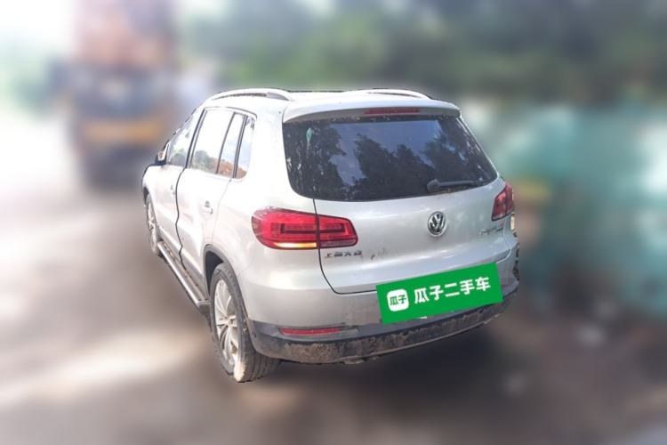 Used Volkswagen Tiguan 2013 2.0 TSI Automatic All-Wheel-Drive Flagship Edition Rear Left 45 Deg