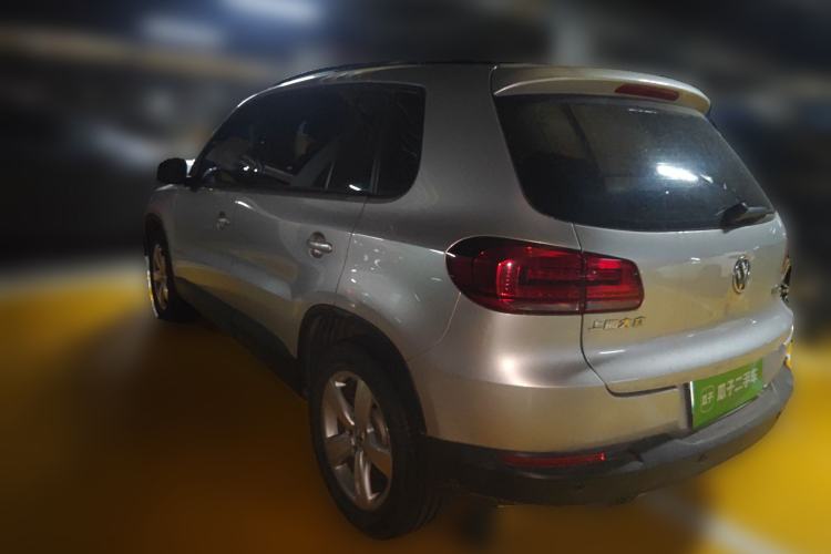 Used Volkswagen Tiguan 2013 1.8 TSI Automatic Two-Wheel Drive Comfort Edition Rear Left 45 Deg