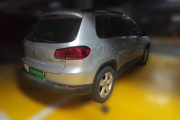 Used Volkswagen Tiguan 2013 1.8 TSI Automatic Two-Wheel Drive Comfort Edition Rear Right 45 Deg