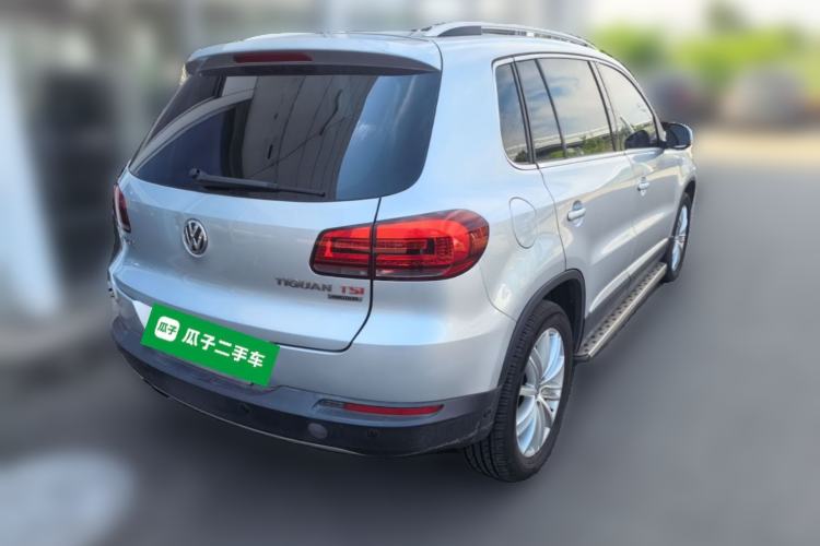 Used Volkswagen Tiguan 2013 2.0 TSI Automatic All-Wheel-Drive Flagship Edition Rear Right 45 Deg