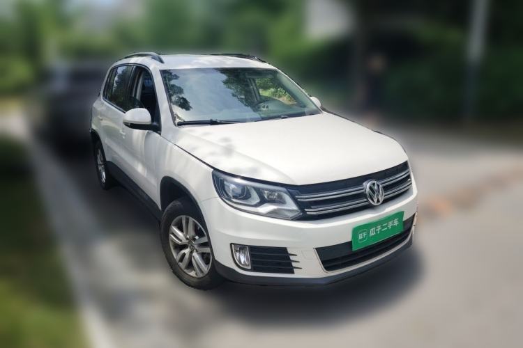 Used Volkswagen Tiguan 2013 1.8TSI Automatic Two-Wheel Drive Trend Edition Front Right 45 Deg