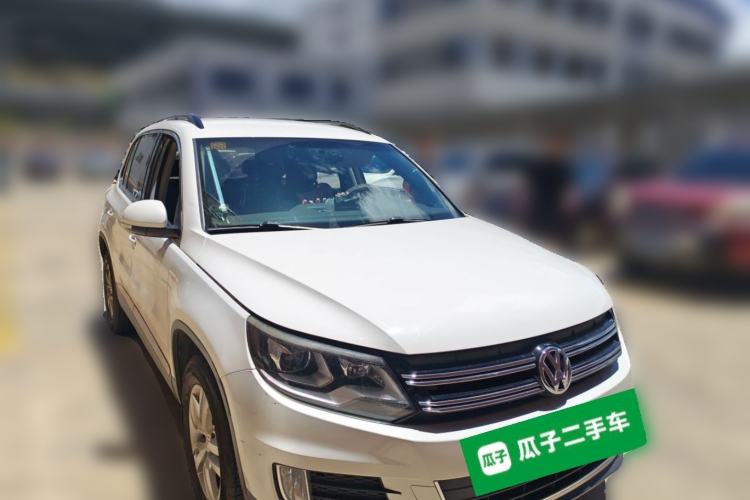 Used Volkswagen Tiguan 2013 1.8TSI Automatic Two-Wheel Drive Trend Edition Front Right 45 Deg