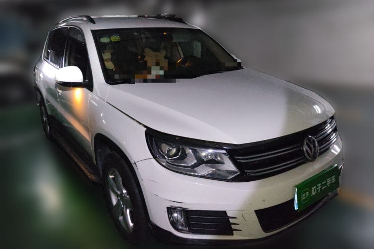 Used Volkswagen Tiguan 2013 1.8 TSI Automatic Two-Wheel Drive Comfort Edition Front Right 45 Deg