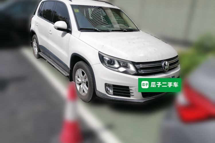 Used Volkswagen Tiguan 2013 1.8TSI Manual Two-Wheel Drive Trend Edition Front Right 45 Deg