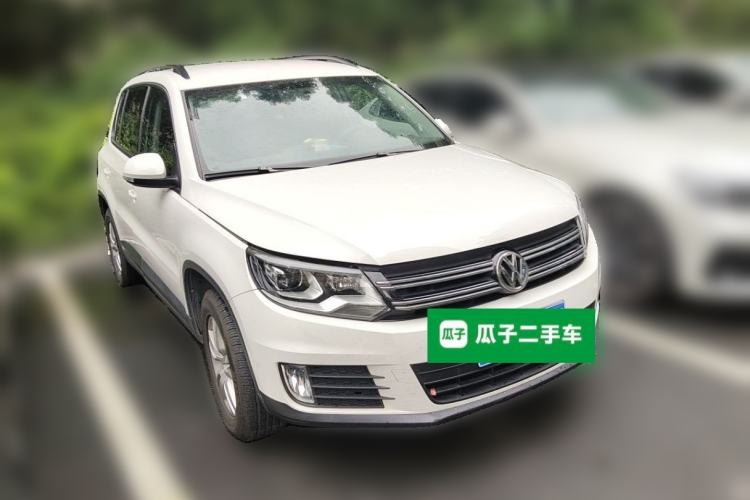 Used Volkswagen Tiguan 2013 1.8TSI Automatic Two-Wheel Drive Trend Edition Front Right 45 Deg