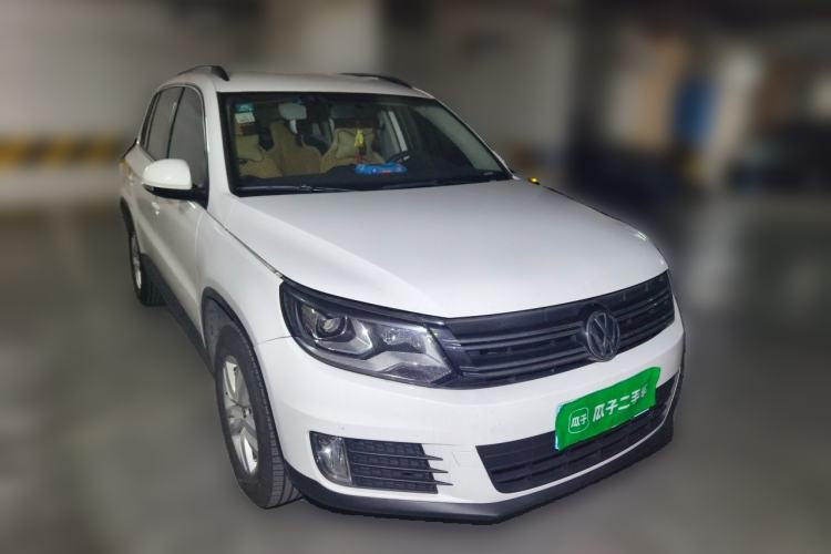 Used Volkswagen Tiguan 2013 1.8TSI Automatic Two-Wheel Drive Trend Edition Front Right 45 Deg