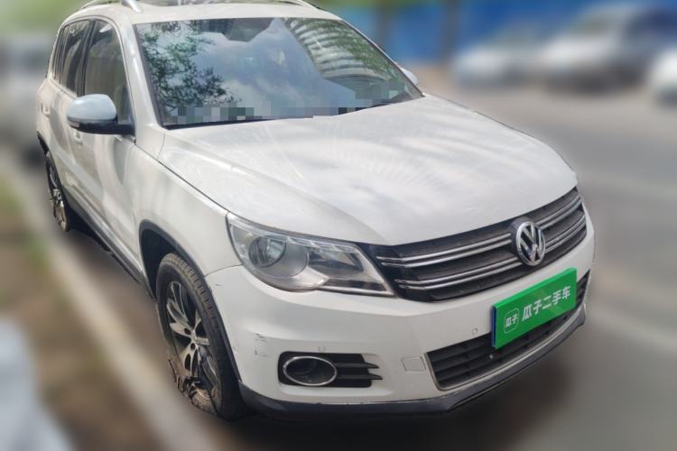 Used Volkswagen Tiguan 2013 1.8TSI Automatic Two-Wheel Drive Luxury Model Front Right 45 Deg