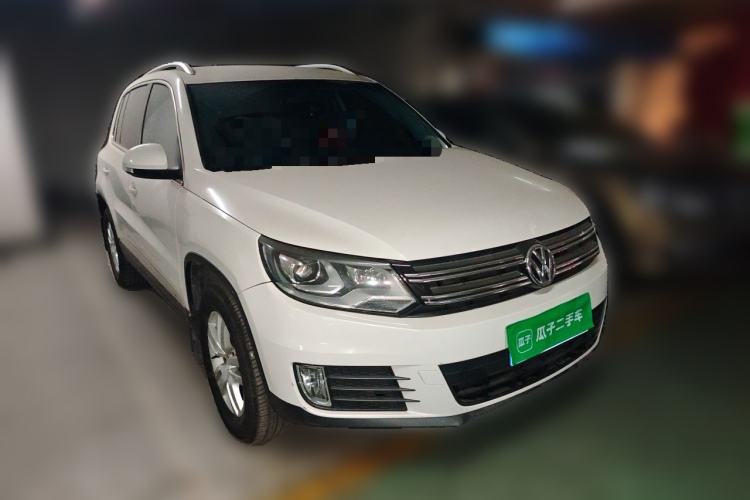 Used Volkswagen Tiguan 2013 1.8TSI Automatic Two-Wheel Drive Trend Edition Front Right 45 Deg