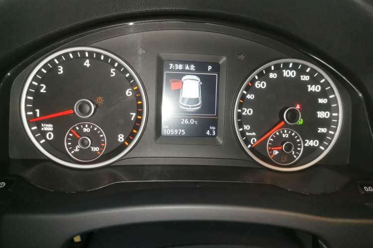 Used Volkswagen Tiguan 2013 1.8TSI Automatic Two-Wheel Drive Luxury Model Instrument Cluster