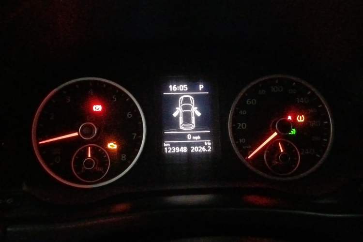 Used Volkswagen Tiguan 2013 1.8 TSI Automatic Two-Wheel Drive Comfort Edition Instrument Cluster