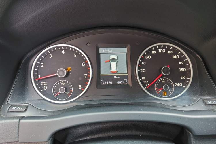 Used Volkswagen Tiguan 2013 1.8TSI Automatic Two-Wheel Drive Luxury Model Instrument Cluster