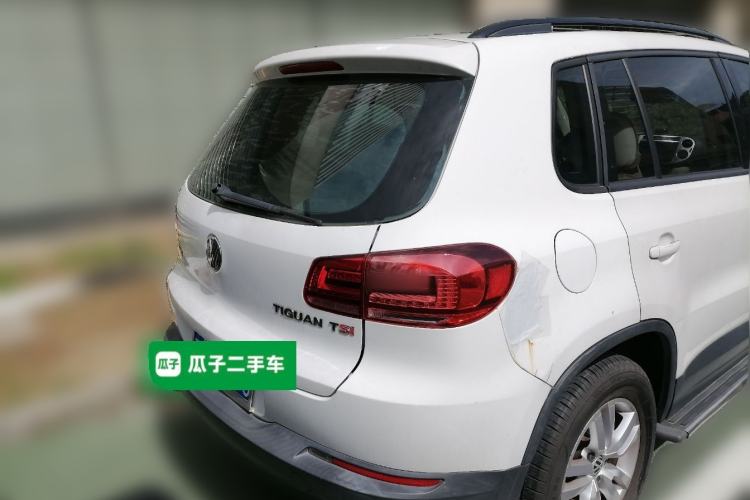 Used Volkswagen Tiguan 2013 1.8TSI Manual Two-Wheel Drive Trend Edition Rear