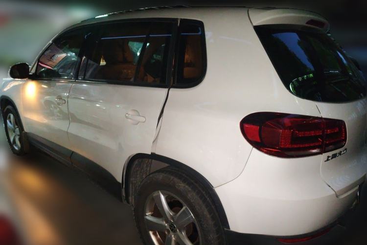 Used Volkswagen Tiguan 2013 1.8 TSI Automatic Two-Wheel Drive Comfort Edition Rear Left 45 Deg