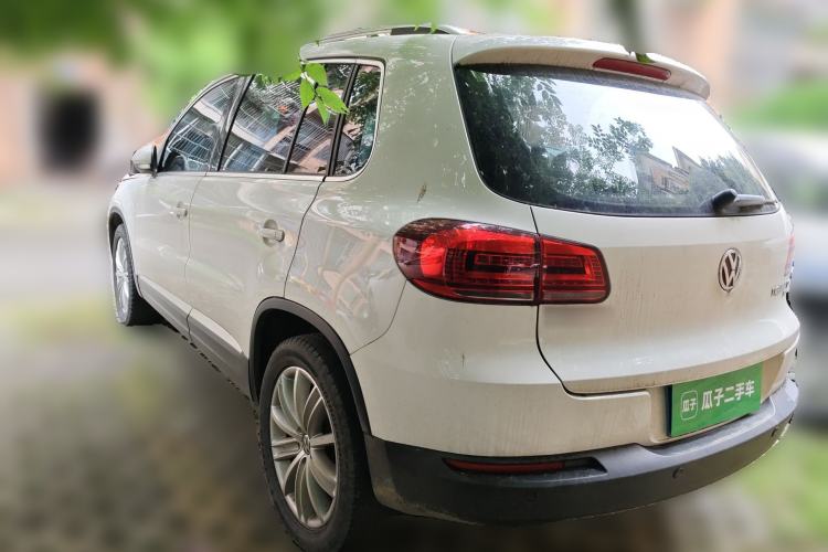 Used Volkswagen Tiguan 2013 2.0 TSI Automatic All-Wheel Drive Luxury Edition Rear Left 45 Deg