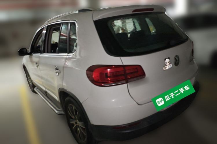Used Volkswagen Tiguan 2013 1.8TSI Automatic Two-Wheel Drive Luxury Model Rear Left 45 Deg