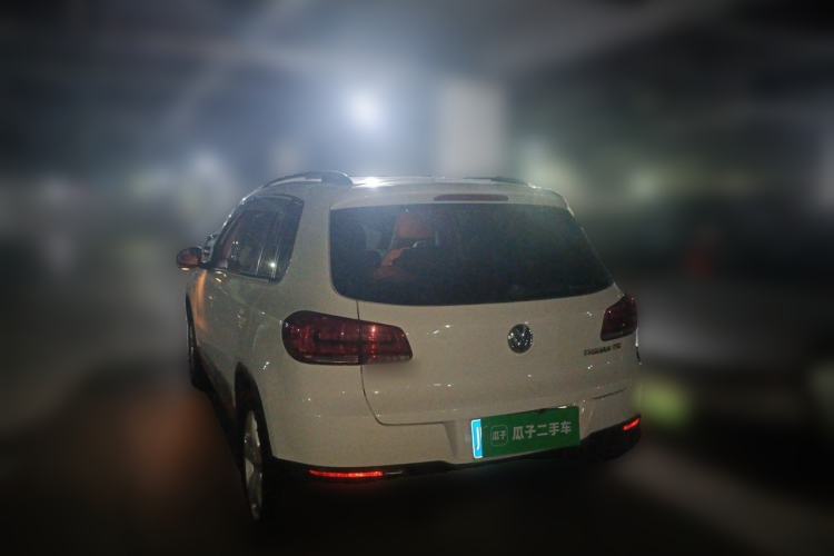 Used Volkswagen Tiguan 2013 1.8 TSI Automatic Two-Wheel Drive Comfort Edition Rear Left 45 Deg