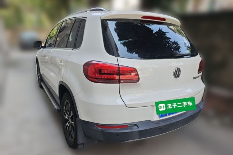 Used Volkswagen Tiguan 2013 1.8TSI Automatic Two-Wheel Drive Luxury Model Rear Left 45 Deg