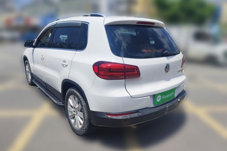 Used Volkswagen Tiguan 2013 2.0 TSI Automatic All-Wheel Drive Luxury Edition Rear Left 45 Deg