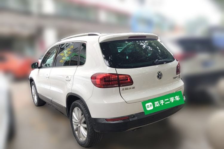 Used Volkswagen Tiguan 2013 2.0 TSI Automatic All-Wheel-Drive Flagship Edition Rear Left 45 Deg