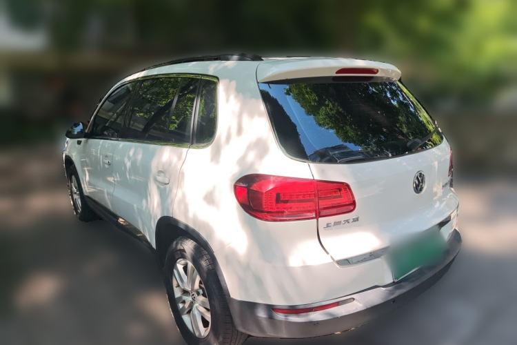 Used Volkswagen Tiguan 2013 1.8TSI Automatic Two-Wheel Drive Trend Edition Rear Left 45 Deg