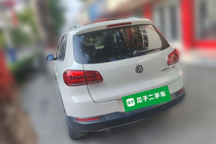 Used Volkswagen Tiguan 2013 1.8TSI Automatic Two-Wheel Drive Luxury Model Rear Left 45 Deg