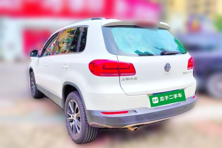 Used Volkswagen Tiguan 2013 1.8TSI Automatic Two-Wheel Drive Luxury Model Rear Left 45 Deg