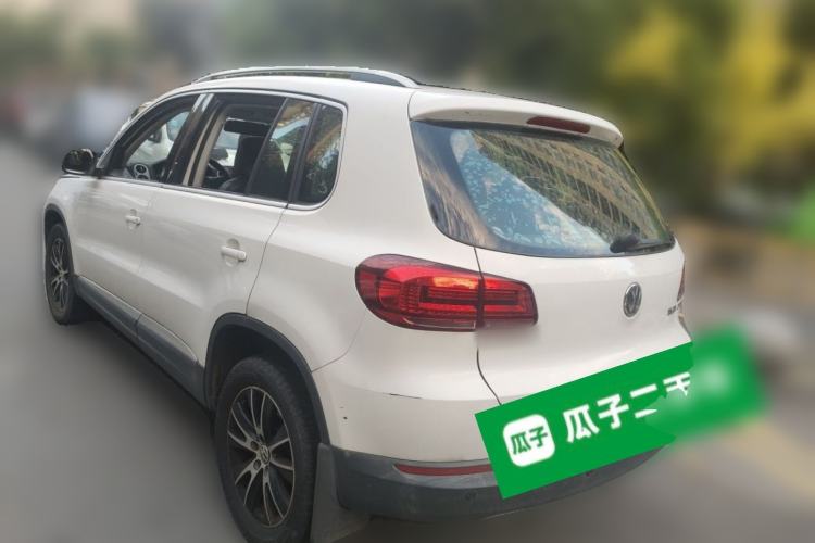 Used Volkswagen Tiguan 2013 1.8 TSI Automatic Two-Wheel Drive Comfort Edition Rear Left 45 Deg