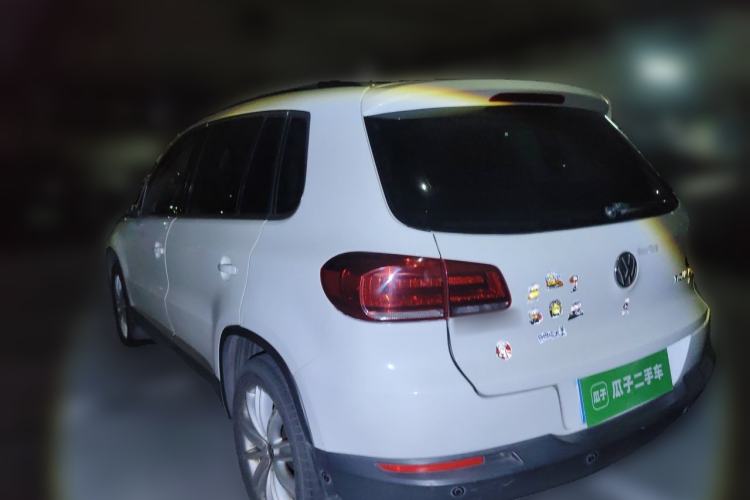 Used Volkswagen Tiguan 2013 2.0 TSI Automatic All-Wheel-Drive Flagship Edition Rear Left 45 Deg