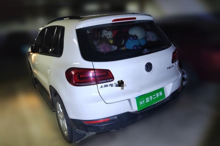 Used Volkswagen Tiguan 2013 1.8 TSI Automatic Two-Wheel Drive Comfort Edition Rear Left 45 Deg