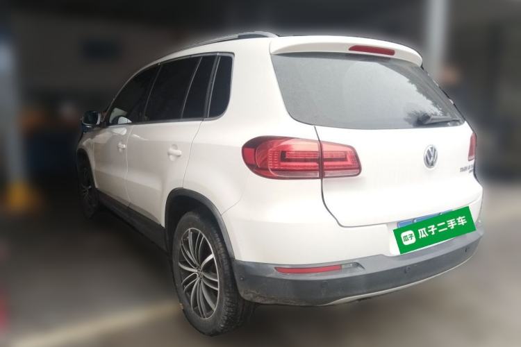 Used Volkswagen Tiguan 2013 2.0 TSI Automatic All-Wheel-Drive Flagship Edition Rear Left 45 Deg