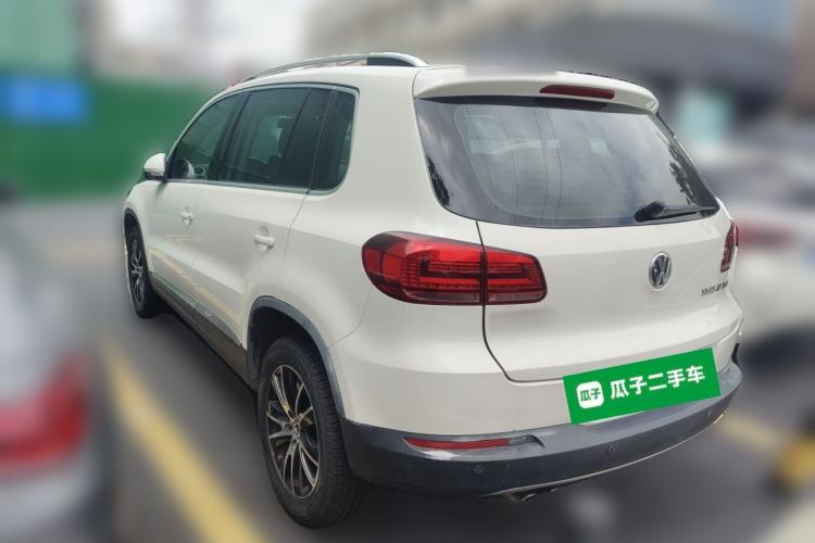 Used Volkswagen Tiguan 2013 1.8TSI Automatic Two-Wheel Drive Luxury Model Rear Left 45 Deg