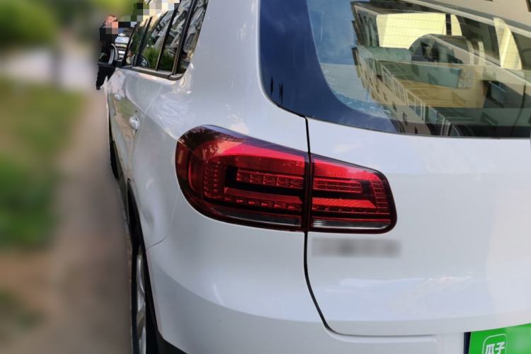 Used Volkswagen Tiguan 2013 1.8 TSI Automatic Two-Wheel Drive Comfort Edition Rear Left 45 Deg