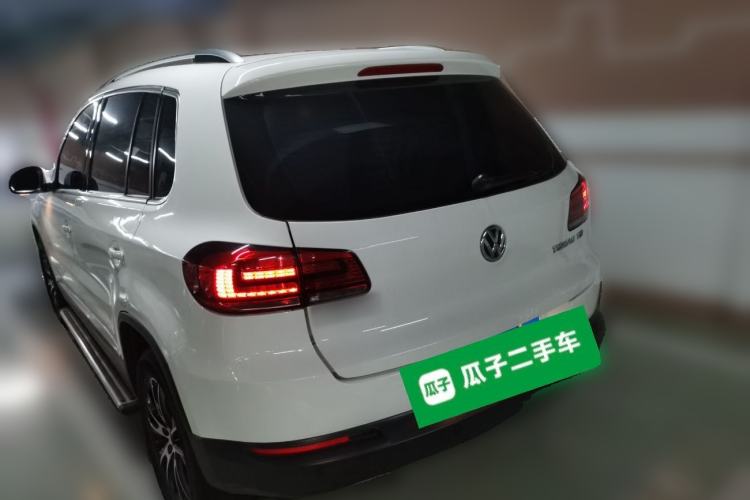 Used Volkswagen Tiguan 2013 1.8TSI Automatic Two-Wheel Drive Luxury Model Rear Left 45 Deg