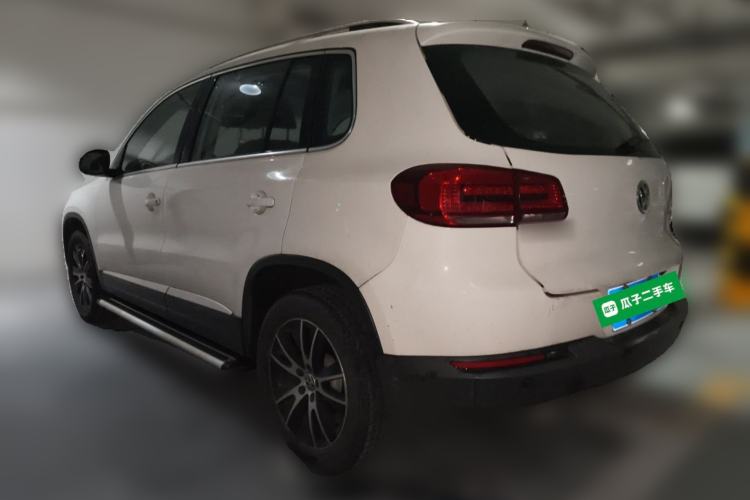 Used Volkswagen Tiguan 2013 2.0 TSI Automatic All-Wheel Drive Luxury Edition Rear Left 45 Deg