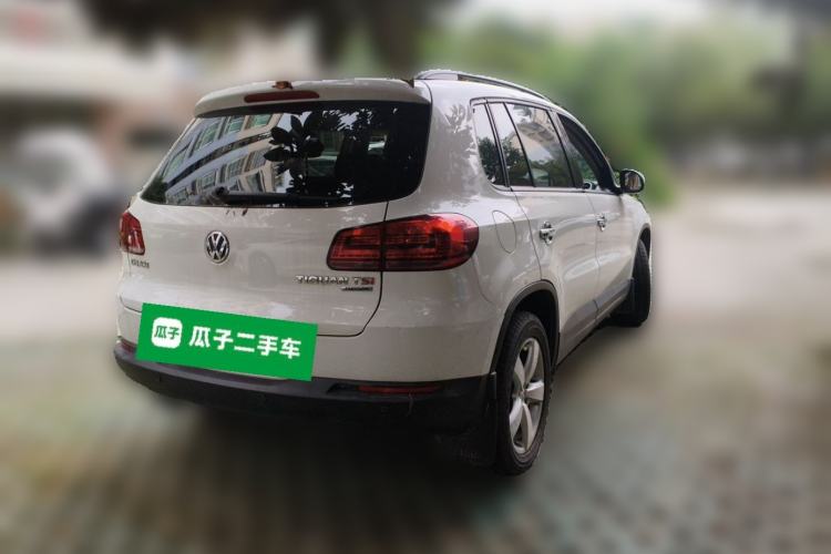 Used Volkswagen Tiguan 2013 1.8TSI Automatic All-Wheel-Drive Comfort Edition Rear Right 45 Deg