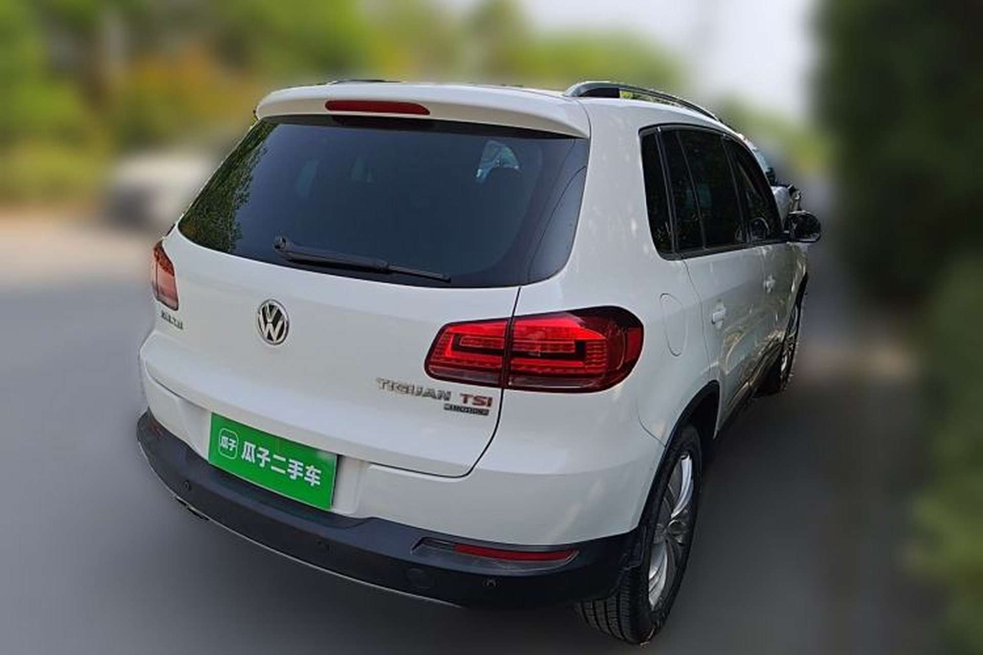 Used Volkswagen Tiguan 2013 2.0 TSI Automatic All-Wheel-Drive Flagship Edition Rear Right 45 Deg