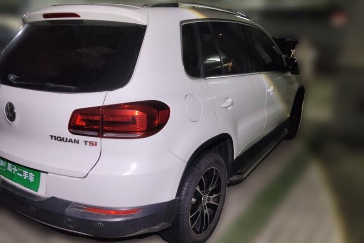 Used Volkswagen Tiguan 2013 1.8TSI Automatic Two-Wheel Drive Luxury Model Rear Right 45 Deg