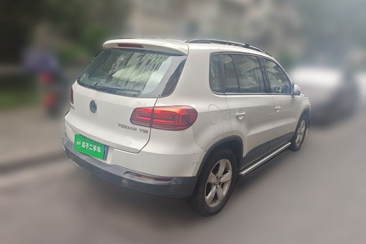 Used Volkswagen Tiguan 2013 1.8 TSI Automatic Two-Wheel Drive Comfort Edition Rear Right 45 Deg